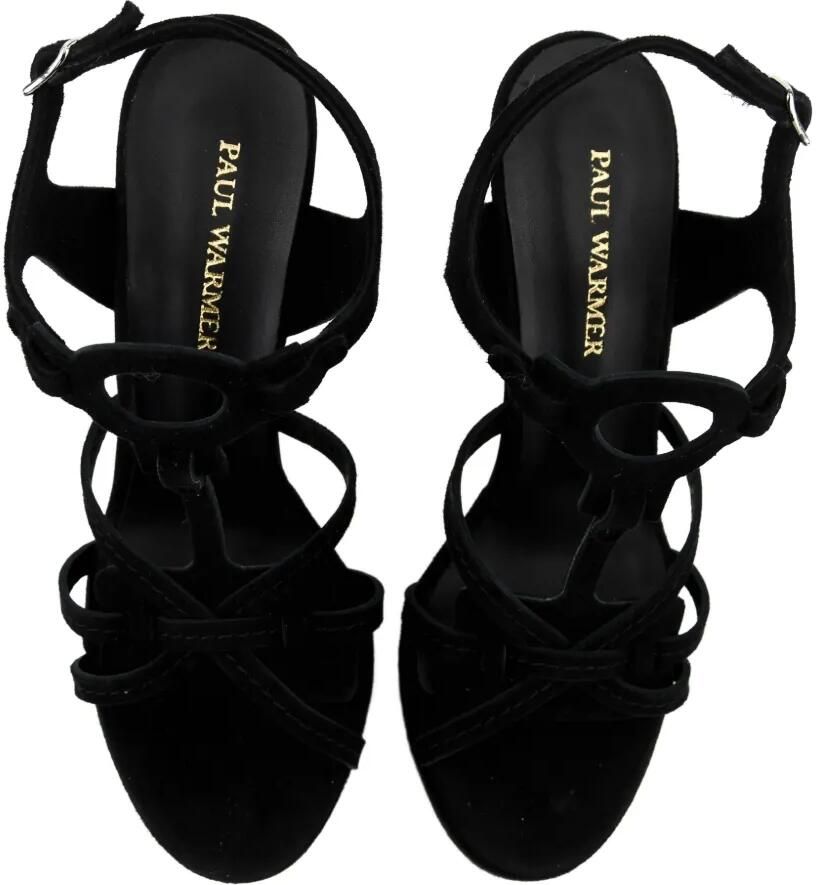 Paul Warmer PARIS suède sandalen Zwart - Foto 2