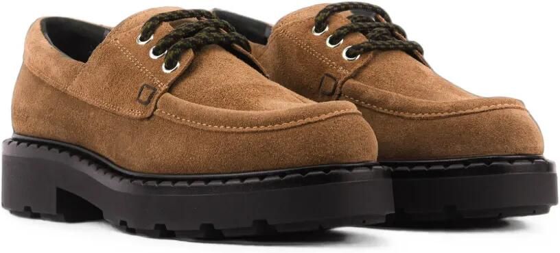 Paul Warmer Puck suède derby schoenen Beige - Foto 2
