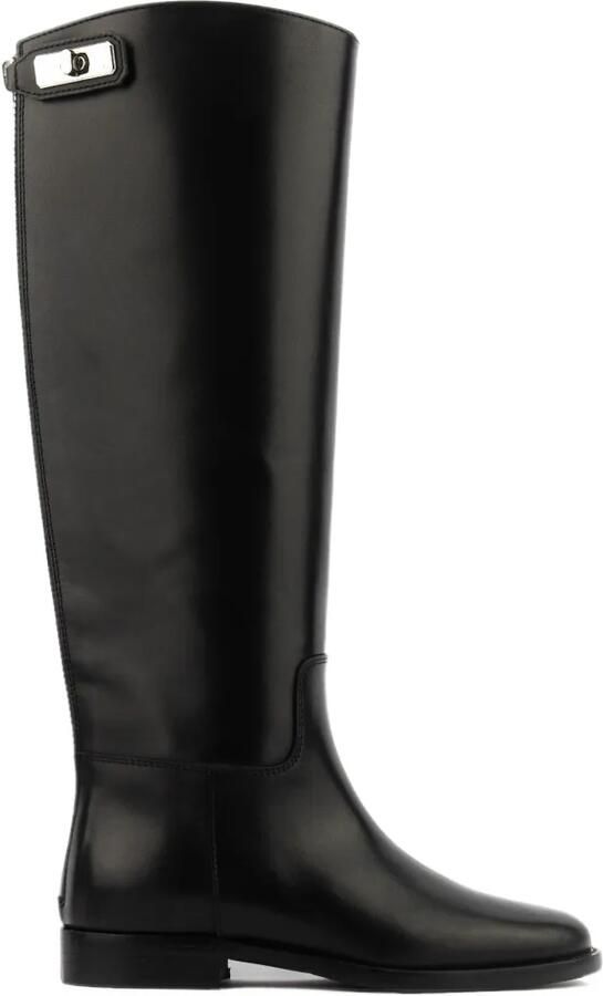 Paul Warmer Rider knee-high boots Zwart