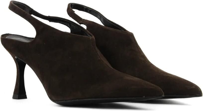 Paul Warmer Viona slingback pumps Bruin - Foto 5