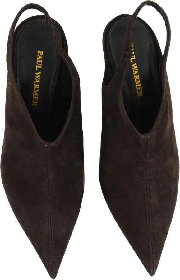 Paul Warmer Viona slingback pumps Bruin - Foto 2