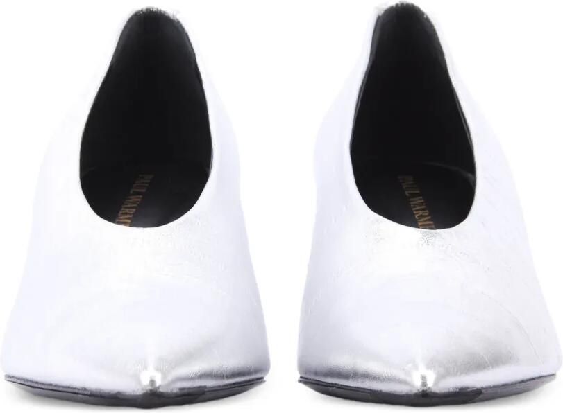 Paul Warmer Voltaire pumps met puntige neus Zilver - Foto 3