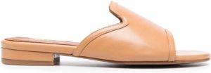 Paul Warmer Leren sandalen Bruin