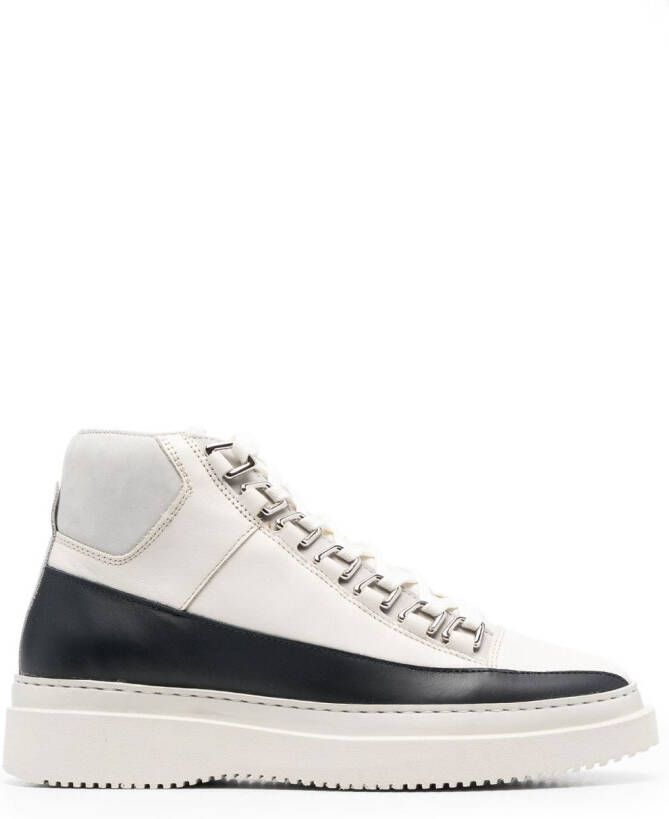 Paul Warmer x Nubik high-top sneakers Beige