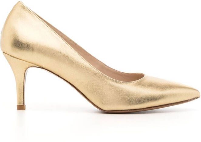 Paule Ka Pumps met puntige neus Goud