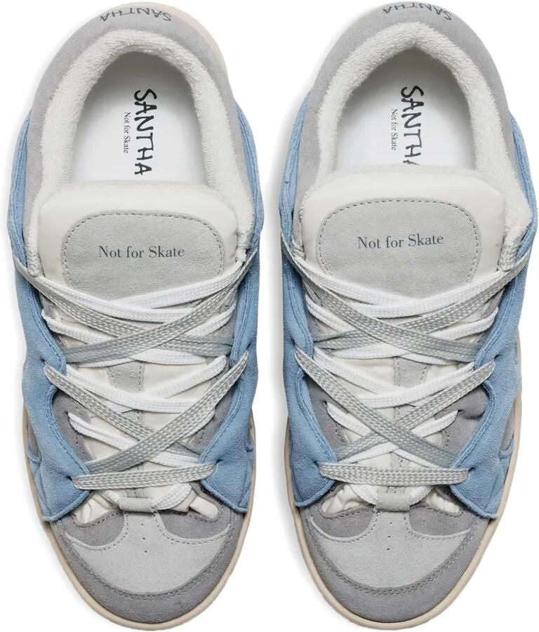Paura Sneakers met suède vlakken Grijs - Foto 2