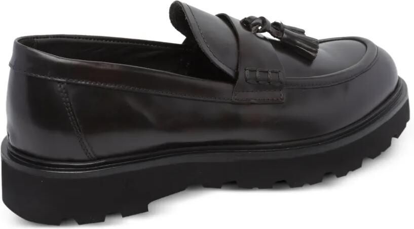 Pawelk's Leren loafers met kwastje Bruin - Foto 4