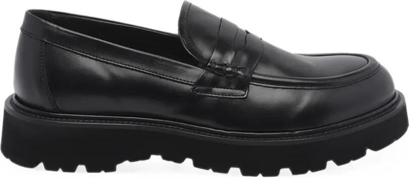Pawelk's Leren loafers Zwart