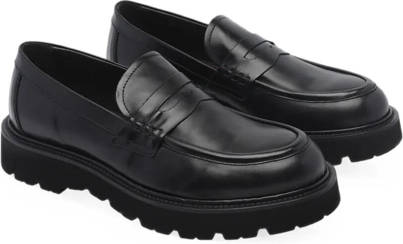 Pawelk's Leren loafers Zwart - Foto 3