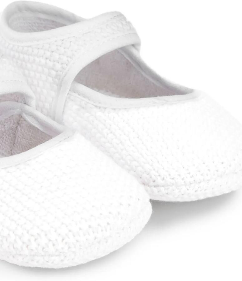 Paz Rodriguez Katoenen babyschoentjes Wit - Foto 2