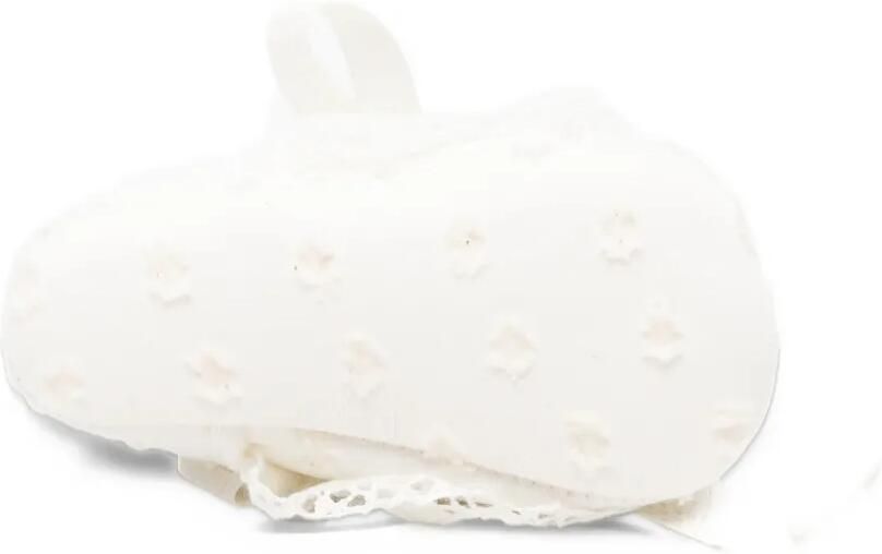 Paz Rodriguez lace-overlay pre-walker shoes Wit - Foto 4