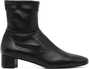 Pedro Garcia leather 35mm ankle boots Zwart