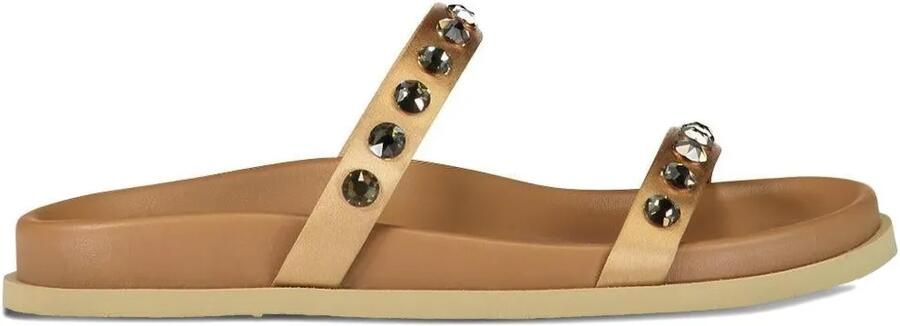 Pedro Garcia Doyel sandalen met studs Beige