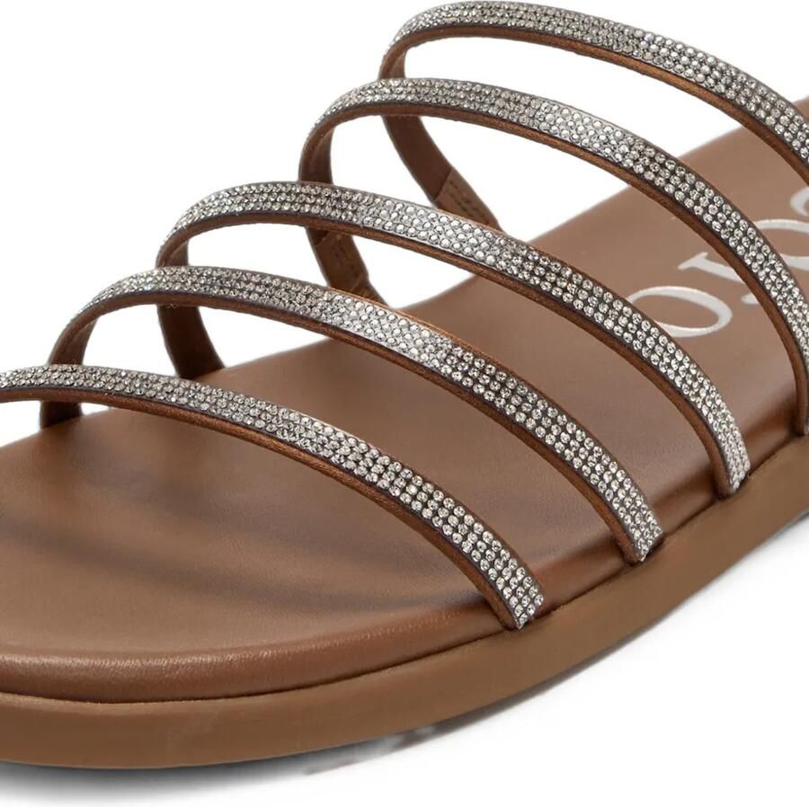 Pedro Garcia Prudie platte sandalen verfraaid met kristallen Zilver - Foto 2