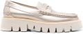 Pedro Garcia Sebas loafers met plateauzool Goud - Goud