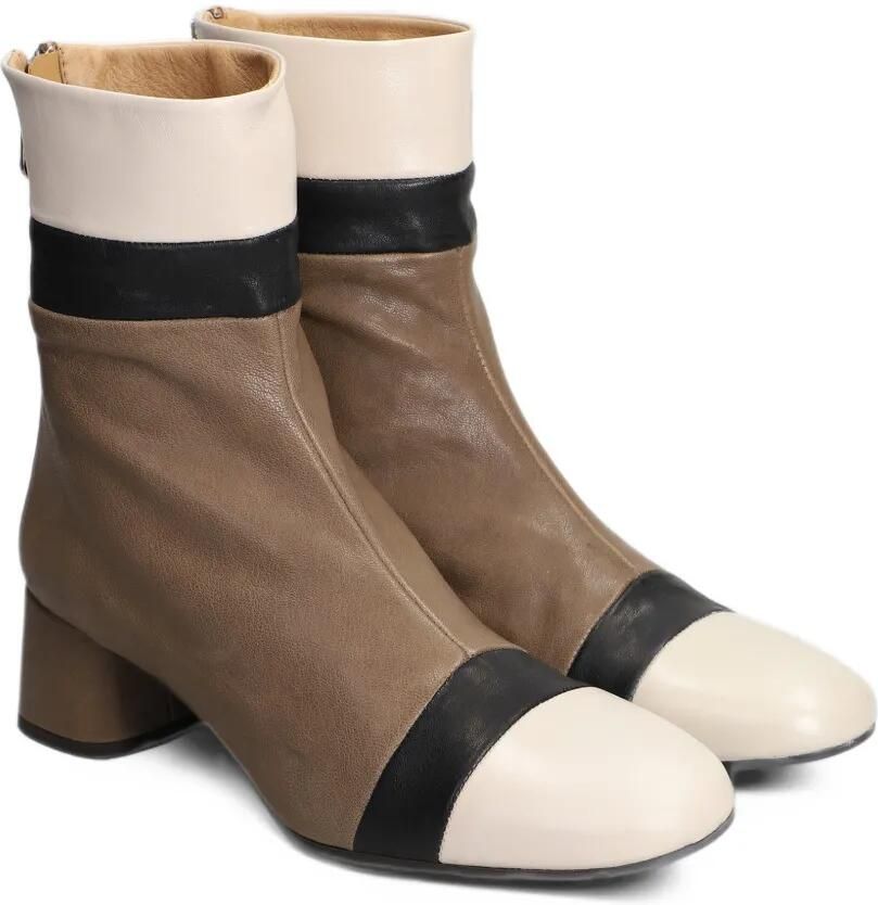 Pedro Miralles colour-block leather boots Bruin - Foto 2