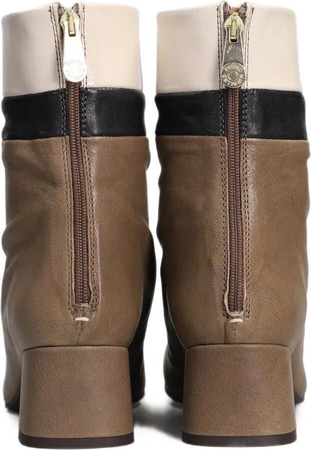 Pedro Miralles colour-block leather boots Bruin - Foto 5