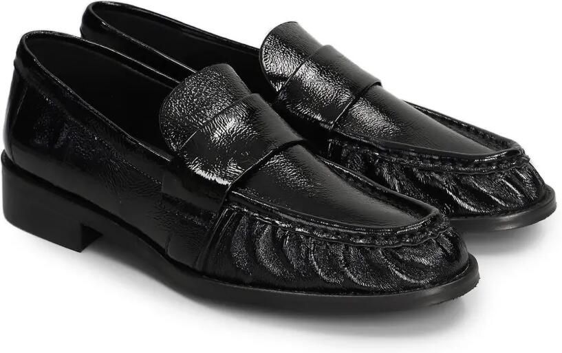 Pedro Miralles Gines loafers met gekreukt effect Zwart - Foto 4