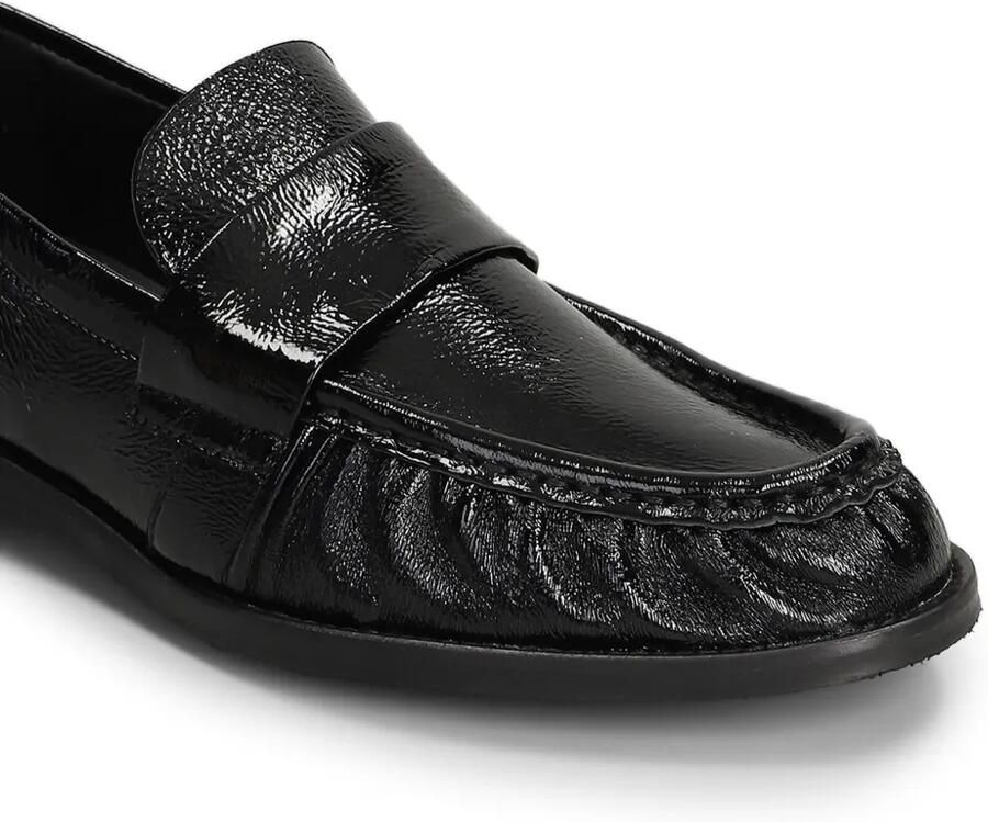 Pedro Miralles Gines loafers met gekreukt effect Zwart - Foto 2