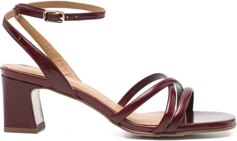 Pedro Miralles Marines leren sandalen Rood