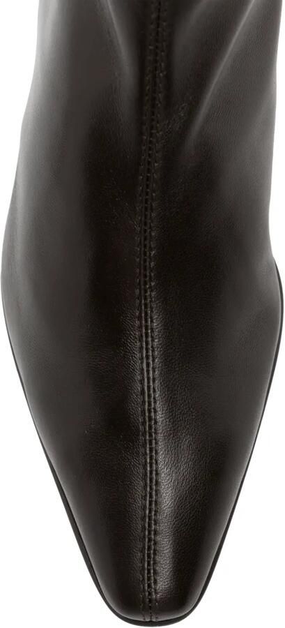 Pedro Miralles pointed-toe leather ankle boots Bruin - Foto 4