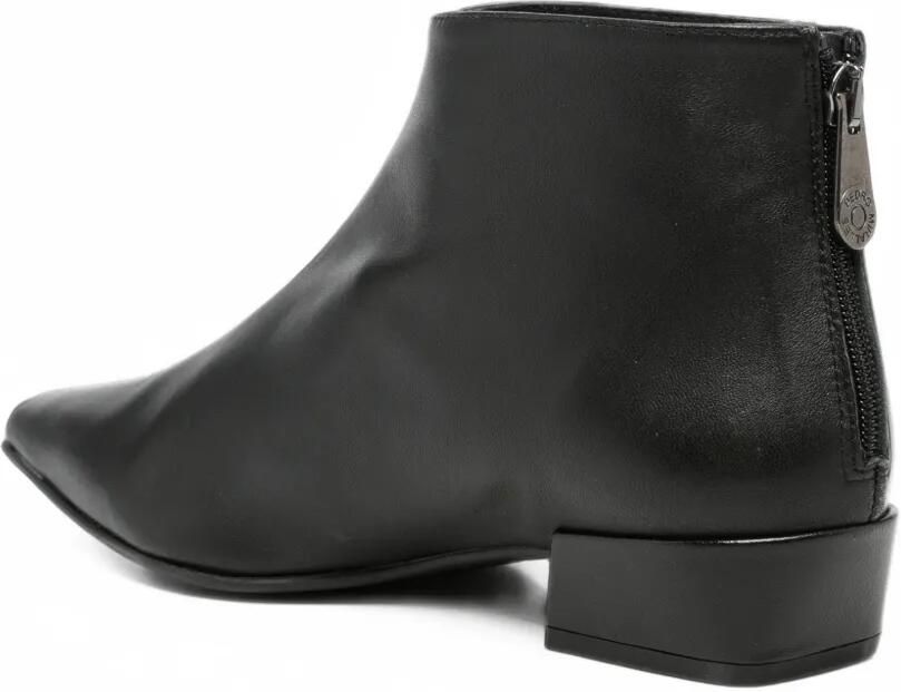 Pedro Miralles pointed-toe rear-zip boots Zwart - Foto 2