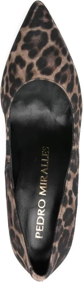 Pedro Miralles Pumps met luipaardprint Bruin - Foto 4