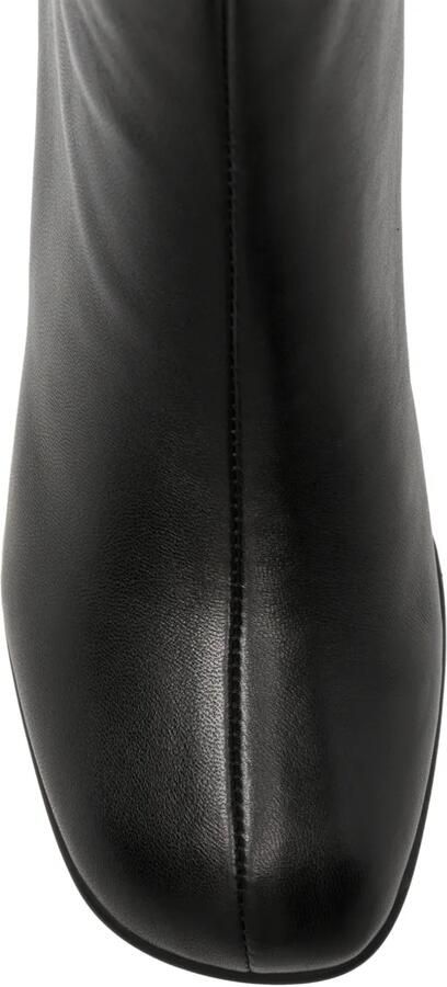 Pedro Miralles rear-zip leather ankle boots Zwart - Foto 3