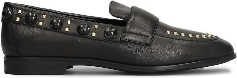 Pedro Miralles Sion leren loafers verfraaid met studs Zwart