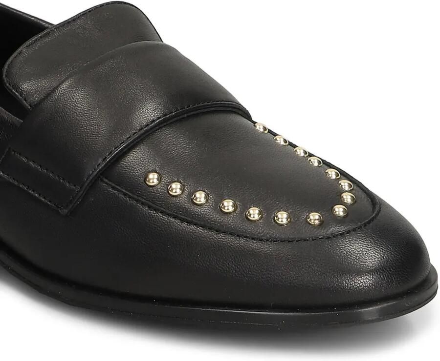 Pedro Miralles Sion leren loafers verfraaid met studs Zwart - Foto 2