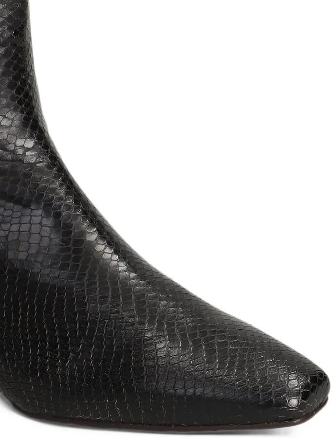 Pedro Miralles snakeskin-effect ankle boots Bruin - Foto 3