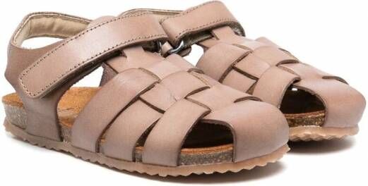 Pèpè Jess sandalen met klittenband Beige