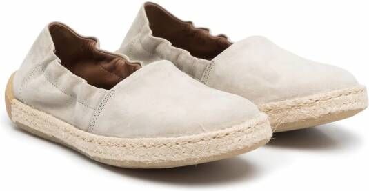 Pépé Kids Slip-on espadrille ballerina's Grijs