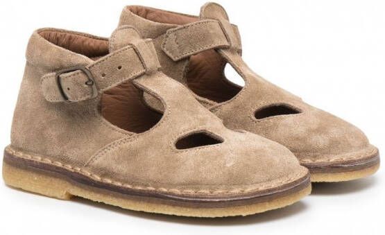 Pèpè Leren sandalen Beige