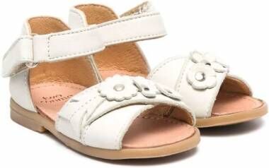 Pèpè Leren sandalen Beige