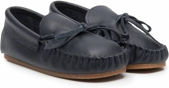 Pèpè Loafers met strikdetail Blauw