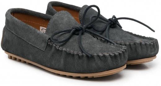 Pèpè Loafers met striksluiting Grijs