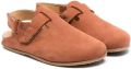Pèpè Lucio slingback leren klompen Bruin - Bruin