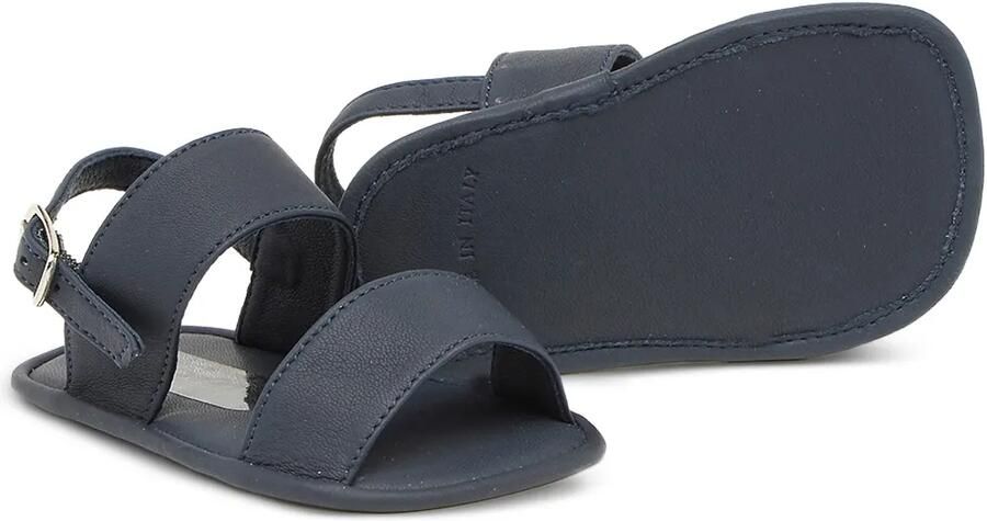 Pèpè Andrew leren sandalen met gespsluiting Blauw - Foto 2
