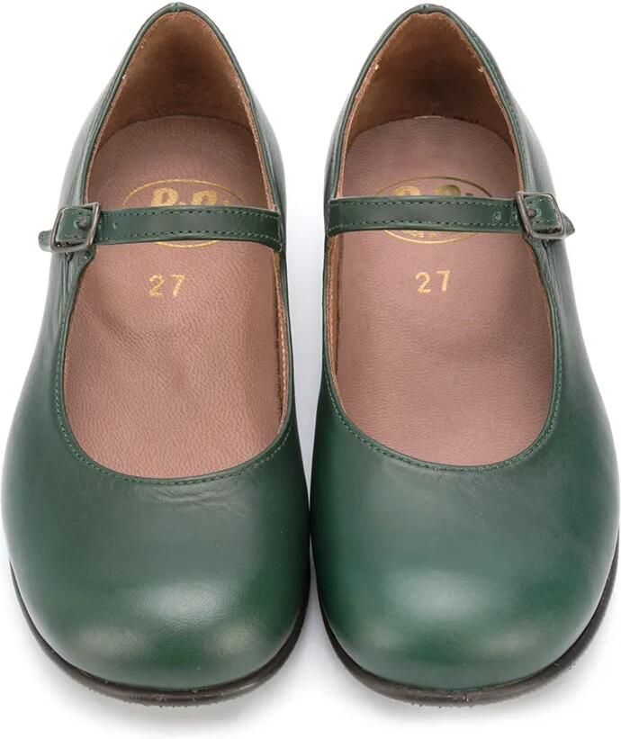 Pèpè Ballerina's met gesp Groen - Foto 2
