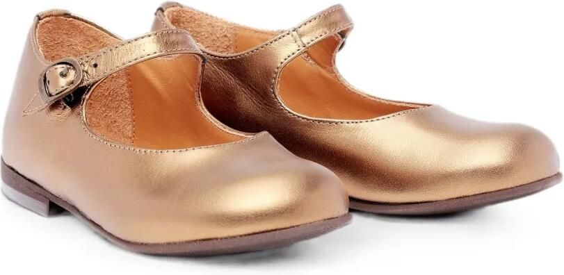 Pèpè Ballerina's met gespsluiting Goud