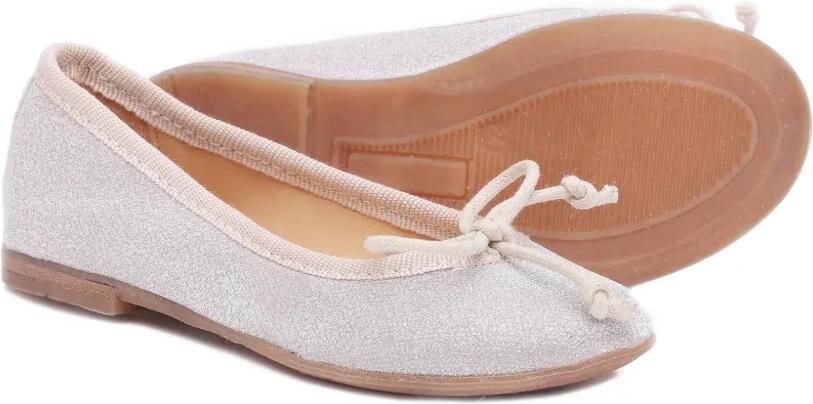 Pèpè Ballerina's met glitter en strikdetail Zilver - Foto 3