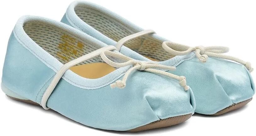 Pèpè Ballerina's met strikdetail Blauw