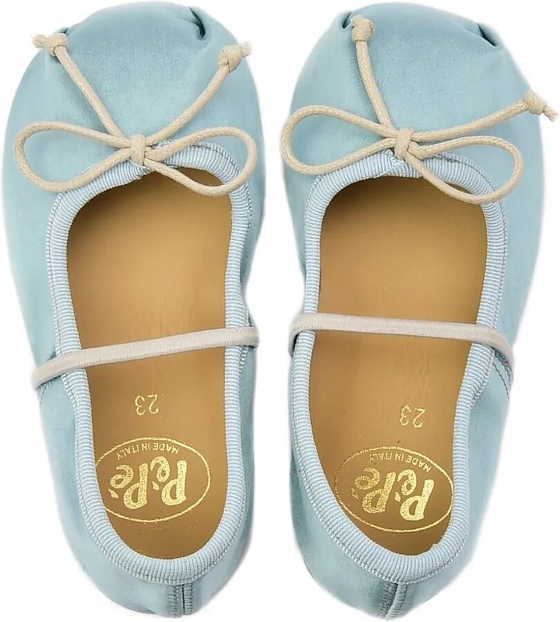 Pèpè Ballerina's met strikdetail Blauw - Foto 2