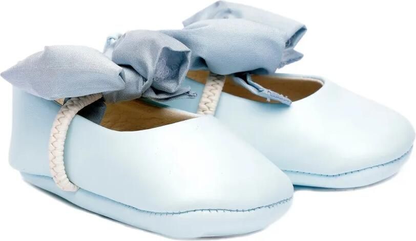 Pèpè Ballerina's met strikdetail Blauw