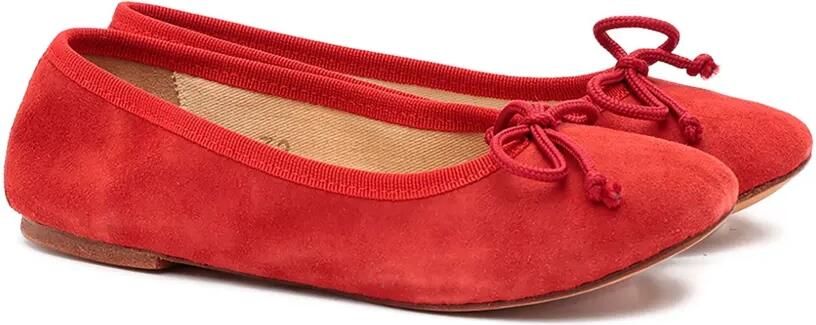 Pèpè Ballerina's met strikdetail Rood