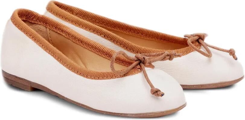 Pèpè Ballerina's met strikdetail Wit
