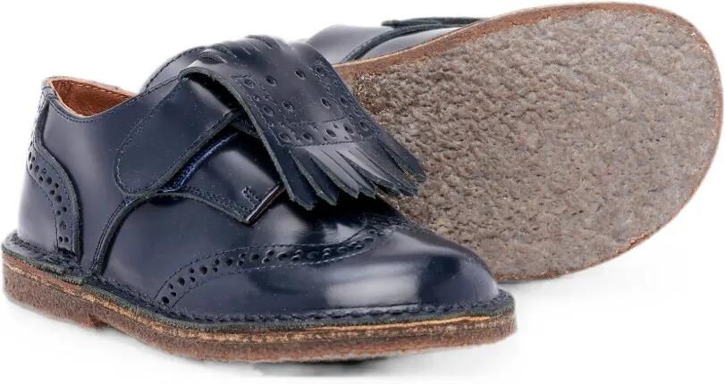 Pèpè Brogues met franje Blauw - Foto 3