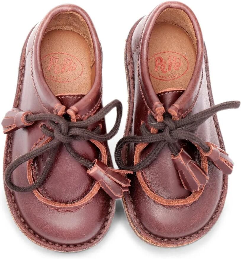 Pèpè Brogues met kwastdetail en veters Bruin - Foto 2