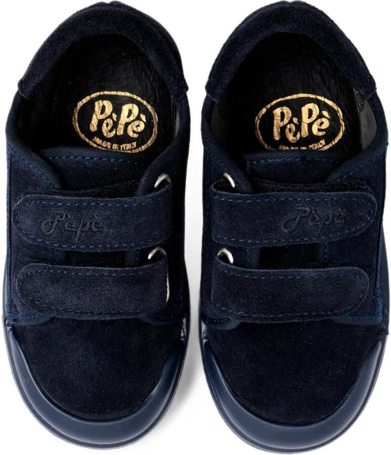 Pèpè Dino sneakers met klittenband Blauw - Foto 2
